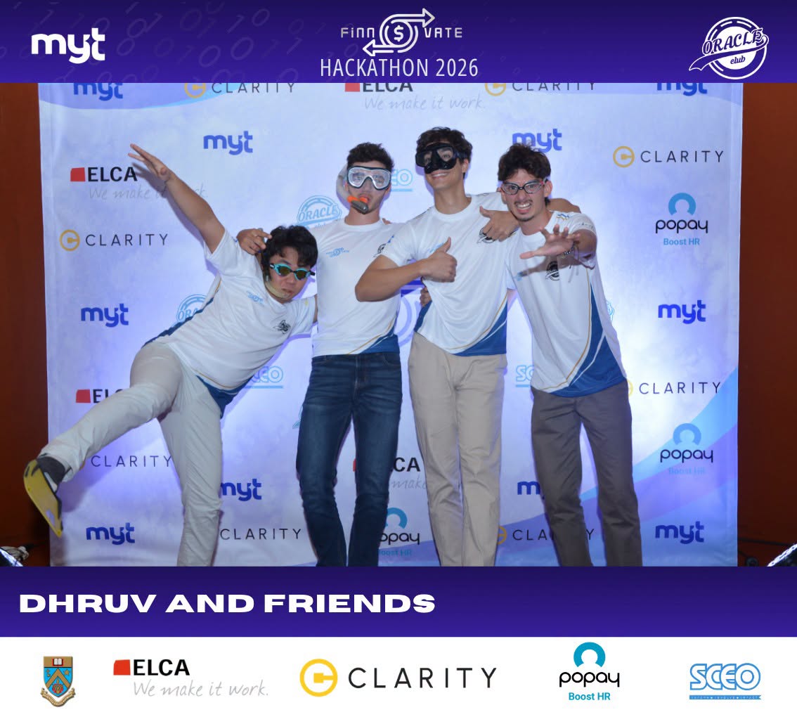 The Dhruv & Friends team